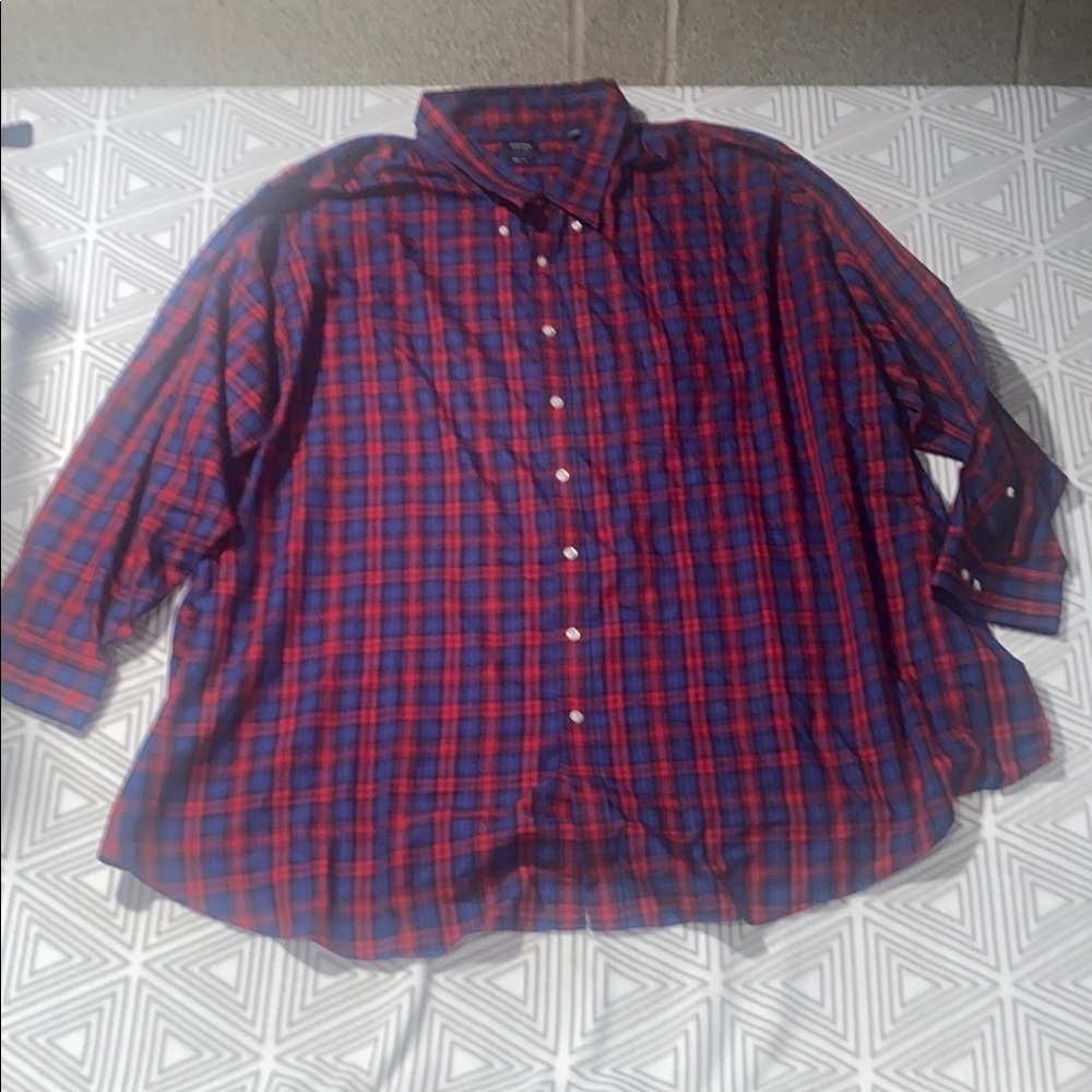 Arrow‎ Red and Blue Checkered Men's Shirt